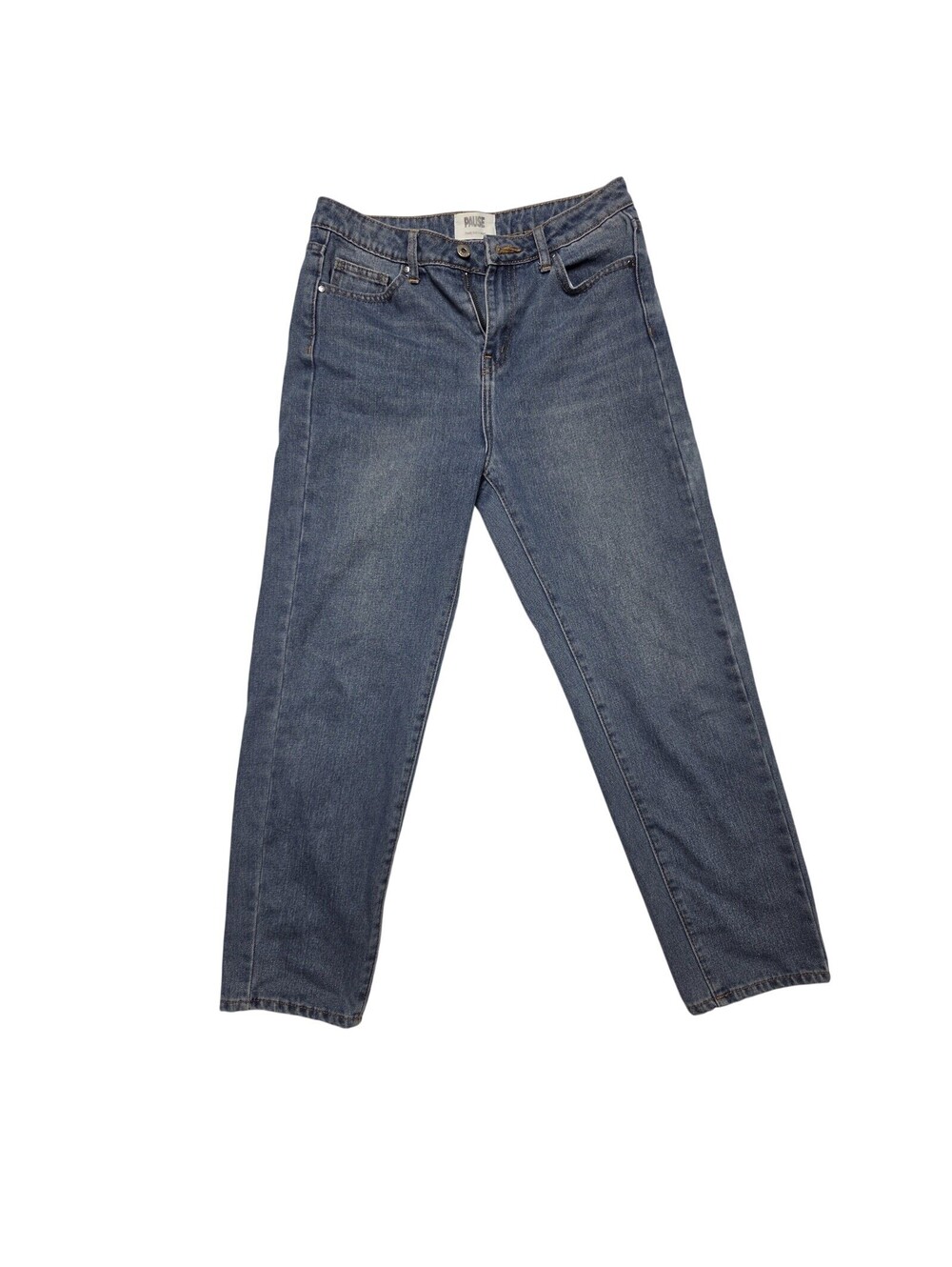 Pause Medium Wash Relaxed Straight Leg Denim Jeans Women Size XL